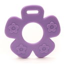 Bijtring bloem paars 183 (2 stuks)