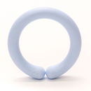 Ring met opening 55 mm lichtblauw 259 (2 stuks)