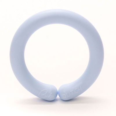 Ring met opening 55 mm lichtblauw 259 2 stuks 