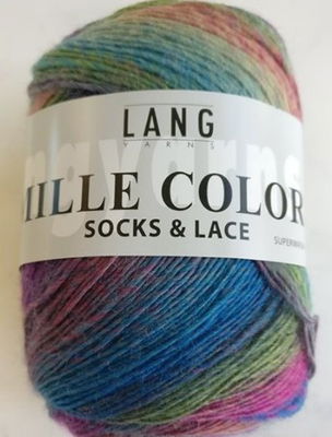 Lang Yarns Mille Colori socks and lace 87.0006 op=op uit collectie 