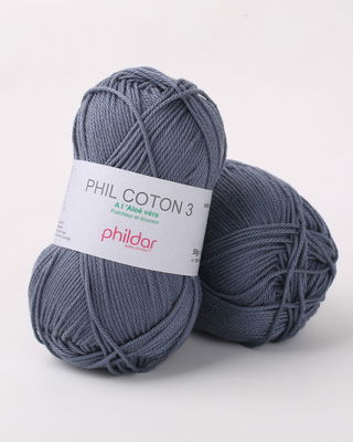 Phildar Phil coton 3 Denim op=op uit collectie 