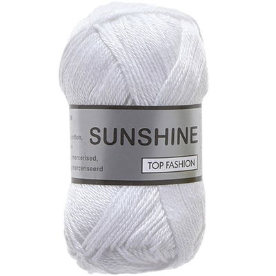 Lammy Yarns Sunshine wit 10 stuks 