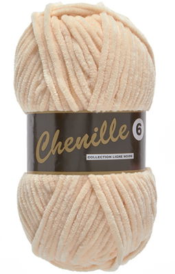 Lammy Yarns Chenille 6 - 218 zalm beige