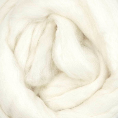 Lontwol natuur - Merino extra fine 001 50 gram 