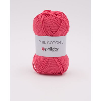 Phildar Phil coton 3 Pink op=op uit collectie 