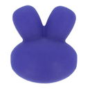 Kraal konijn 15 mm 183 paars (5 stuks)