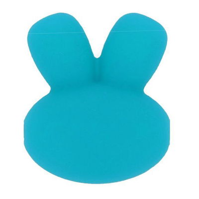 Kraal konijn 15 mm 287 turquoise blauw 5 stuks 