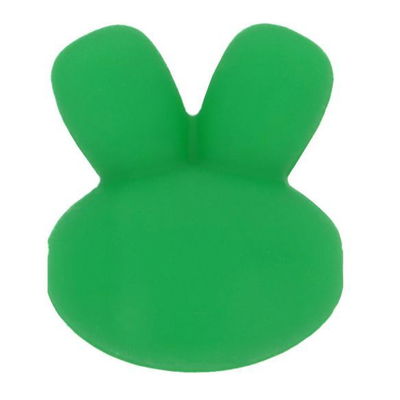 Kraal konijn 15 mm 433 groen 5 stuks 