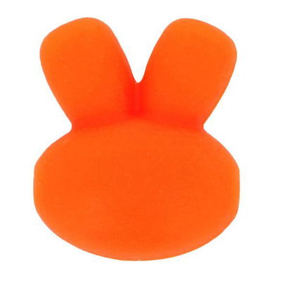 Kraal konijn 15 mm 693 oranje 5 stuks 