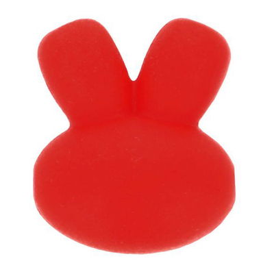 Kraal konijn 15 mm 722 rood 5 stuks 