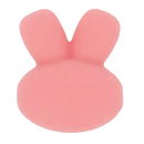 Kraal konijn 15 mm 748 roze (5 stuks)