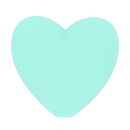 Kraal hart 19 a 20 mm 285 mint (5 stuks)