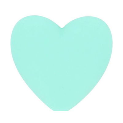 Kraal hart 19 a 20 mm 285 mint 5 stuks 