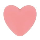 Kraal hart 19 a 20 mm 748 roze (5 stuks)