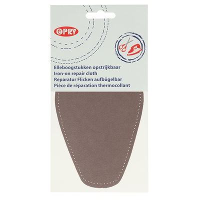 elleboogstuk licht bruin 2 stuks 