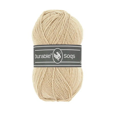 Durable soqs 0423 Cream tan