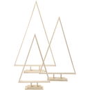 Kerstboom 40, 50 en 60 cm grenen (3 stuks)