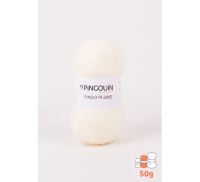 Pingouin Pingo Plume 1359 Ecru op=op 