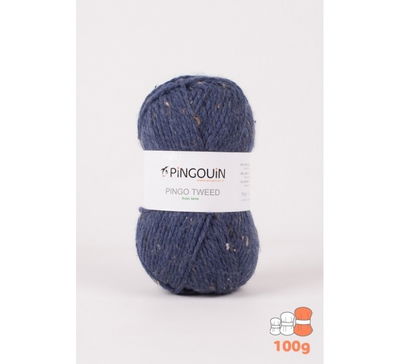 Pingouin Pingo Tweed 1446 Marine op=op 