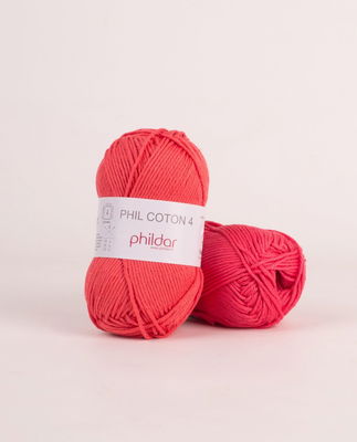 Phildar Phil Coton 4 Pasteque op=op uit collectie 