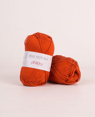Phildar Phil Coton 4 Carotte op=op uit collectie 