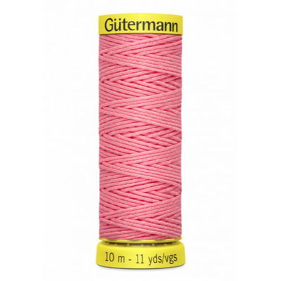 Gutermann elastiek 2747 roze 10 meter 