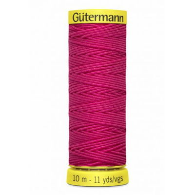 Gutermann elastiek 3055 pink 10 meter 