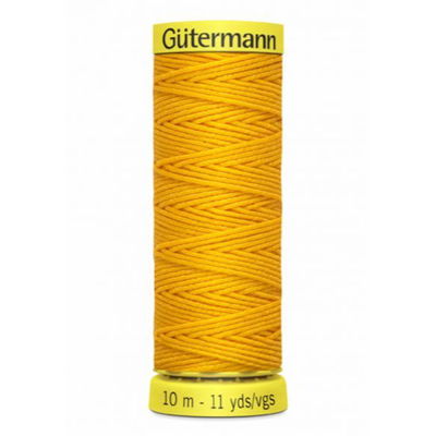Gutermann elastiek 4009 geel 10 meter 