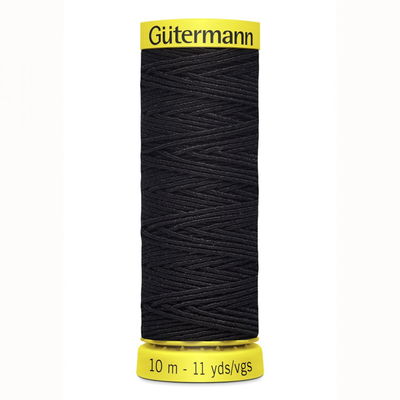Gutermann elastiek 5262 donker blauw 10 meter 
