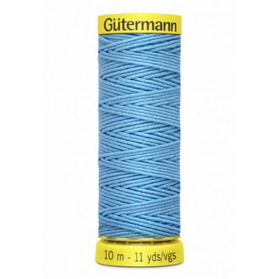 Gutermann elastiek 6037 licht blauw 10 meter 