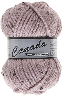 Lammy Yarns Canada tweed 475 licht roze