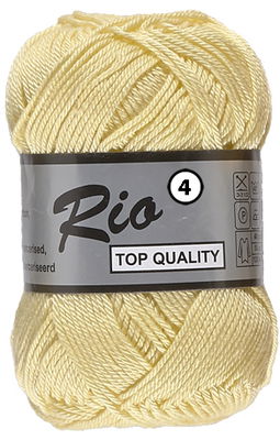 Lammy Yarns Rio 4 - 510 licht geel