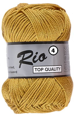 Lammy Yarns Rio 4 - 846 mosterd