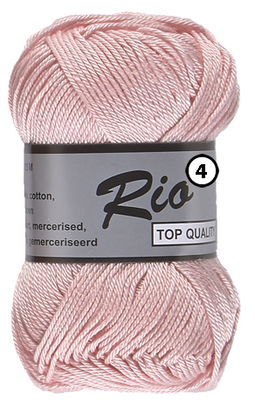 Lammy Yarns Rio 4 - 708 licht oud roze
