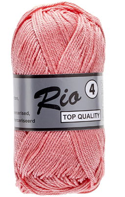 Lammy Yarns Rio 4 - 856 licht roze