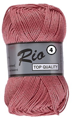Lammy Yarns Rio 4 - 730 donker oud roze