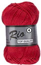 Lammy Yarns Rio 4 - 043 brandweer rood