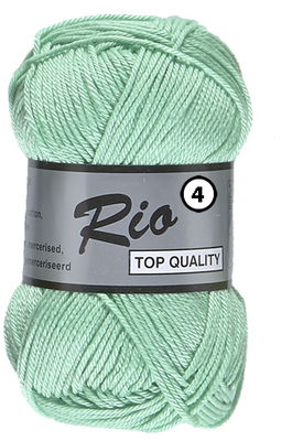 Lammy Yarns Rio 4 - 841 mint groen