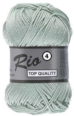 Lammy Yarns Rio 4 - 062 licht oud groen
