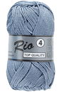 Lammy Yarns Rio 4 - 839 mist blauw