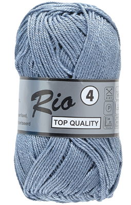 Lammy Yarns Rio 4 - 839 mist blauw
