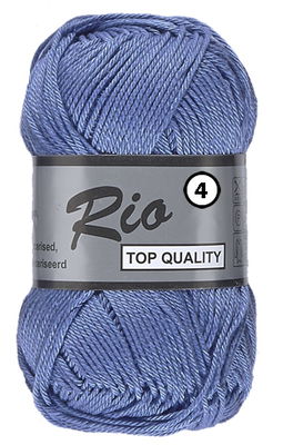 Lammy Yarns Rio 4 - 022 blauw lila