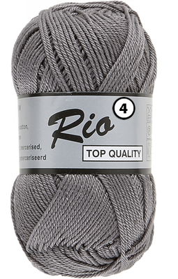 Lammy Yarns Rio 4 - 004 grijs