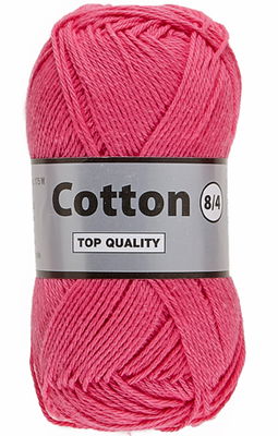 Lammy Yarns Cotton 8/4 - 020 roze