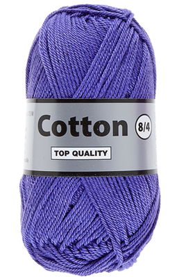 Lammy Yarns Cotton 8/4 - 764 paars zacht