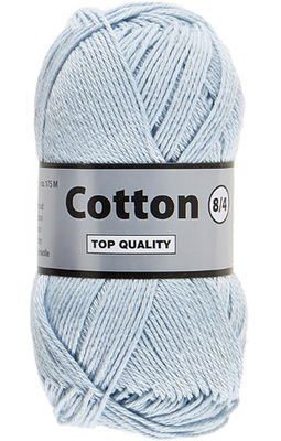 Lammy Yarns Cotton 8/4 - 050 baby blauw