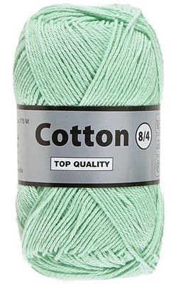 Lammy Yarns Cotton 8/4 - 841 mint groen