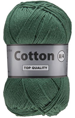 Lammy Yarns Cotton 8/4 - 072 donker groen
