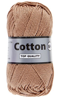 Lammy Yarns Cotton 8/4 - 054 licht bruin