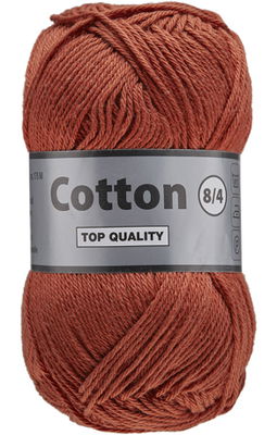 Lammy Yarns Cotton 8/4 - 859 rood bruin